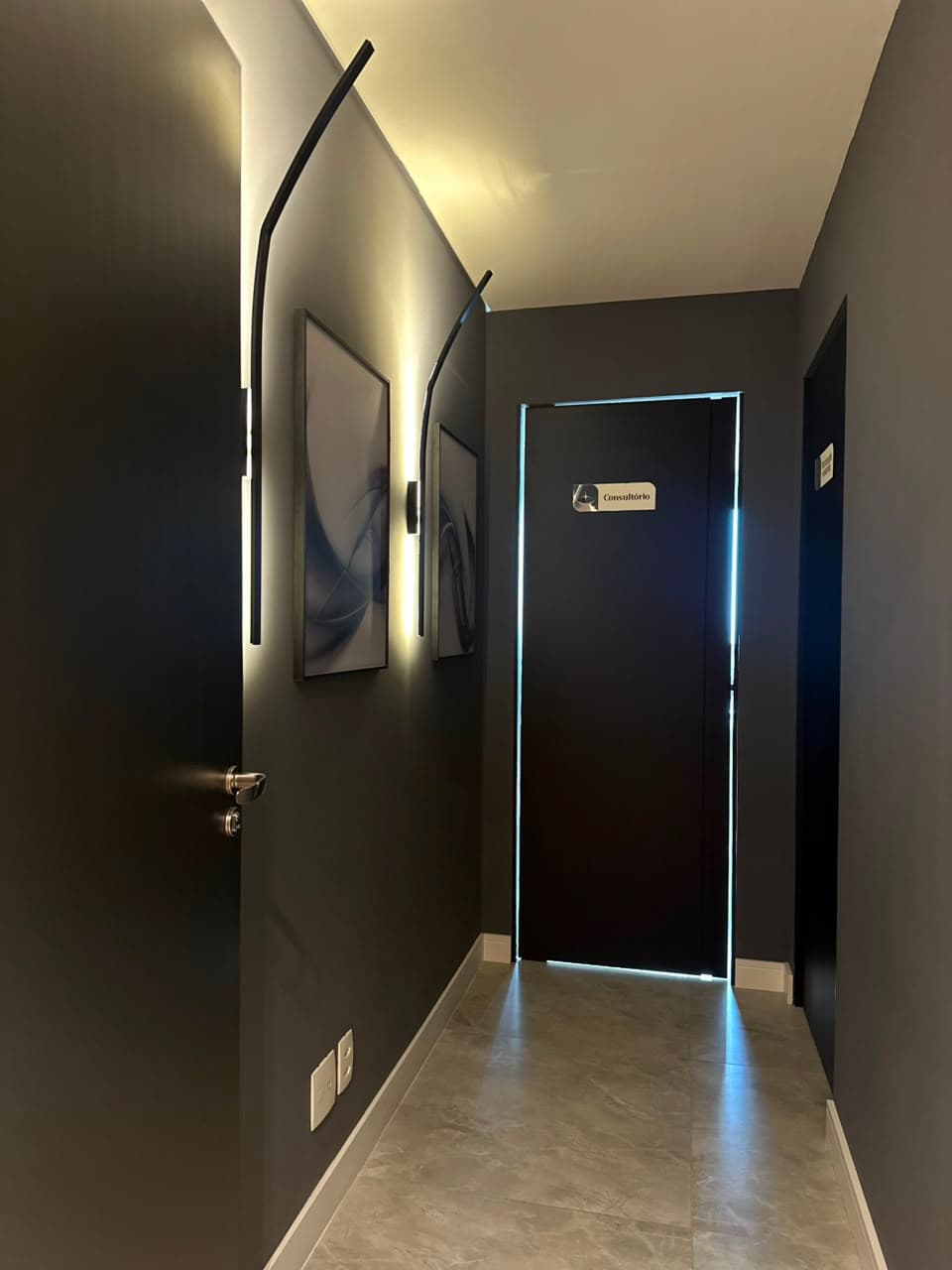 Corredor dos consultórios